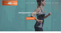 Desktop Screenshot of physiosportexcellence.com